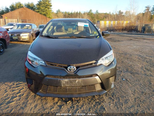 2T1BURHE2GC566565 Toyota COROLLA LE