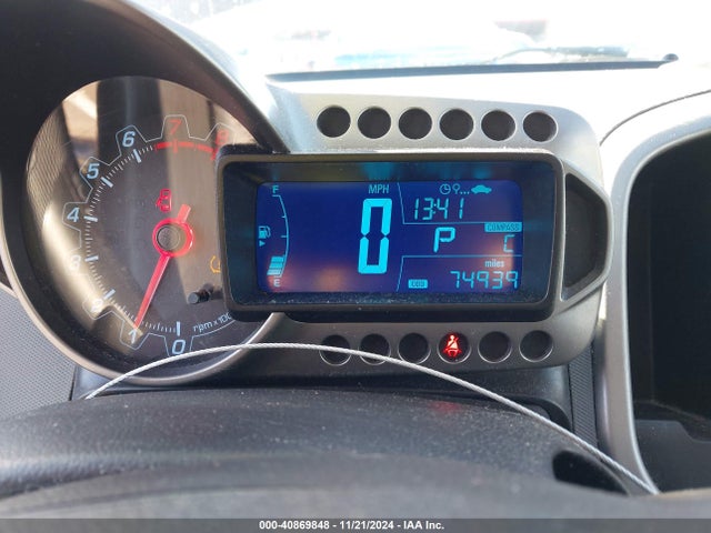 Chevrolet Sonic Lt Auto 2014 1G1JC5SH8E4139085 Image 7