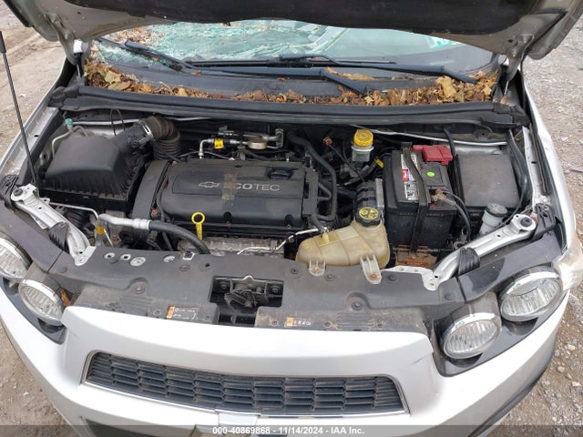 Chevrolet Sonic Lt Auto 2014 1G1JC5SH9E4108718 Image 10