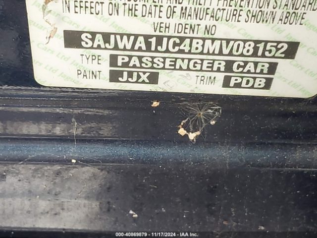 2011 JAGUAR XJ SAJWA1JC4BMV08152 Photo 8