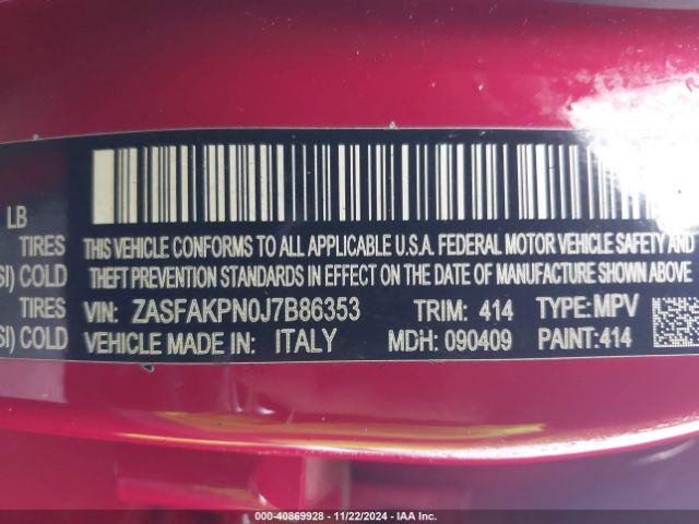 ZASFAKPN0J7B86353 Alfa Romeo Stelvio Sport Awd