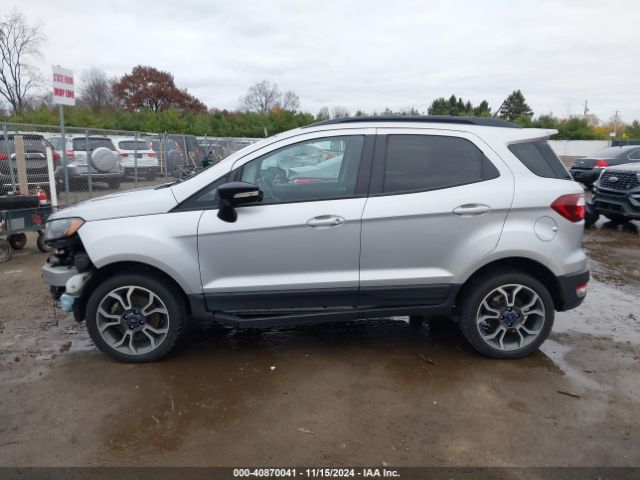 MAJ6S3JLXLC318764 Ford Ecosport Ses
