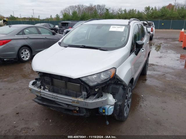 MAJ6S3JLXLC318764 Ford Ecosport Ses