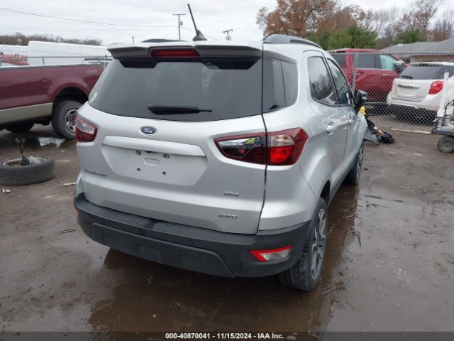 MAJ6S3JLXLC318764 Ford Ecosport Ses