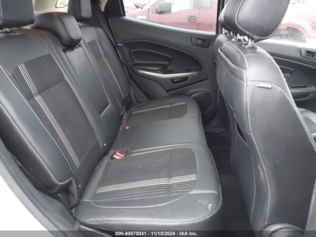 MAJ6S3JLXLC318764 Ford Ecosport Ses