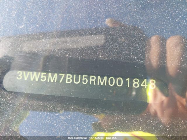 3VW5M7BU5RM001848 Volkswagen Jetta 1.5t S