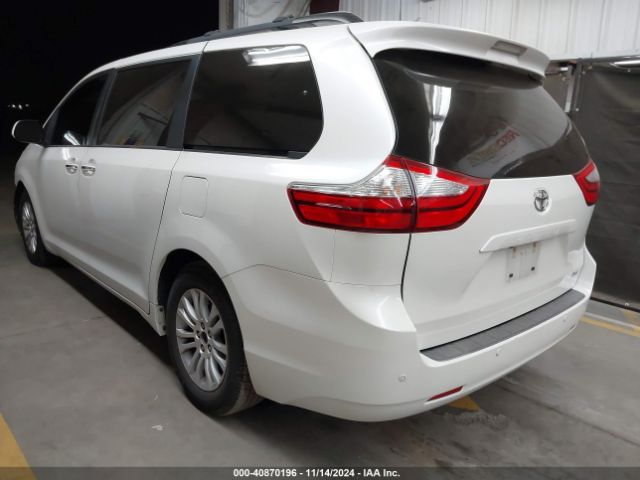 5TDYK3DC8GS705252 Toyota Sienna Xle Premium 8 Passenger