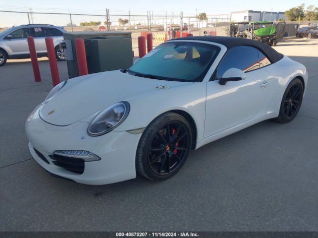 2013 PORSCHE 911 WP0CB2A92DS156891 Photo 1