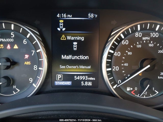 JN1FV7EK3LM400181 Infiniti Q60 Red Sport 400