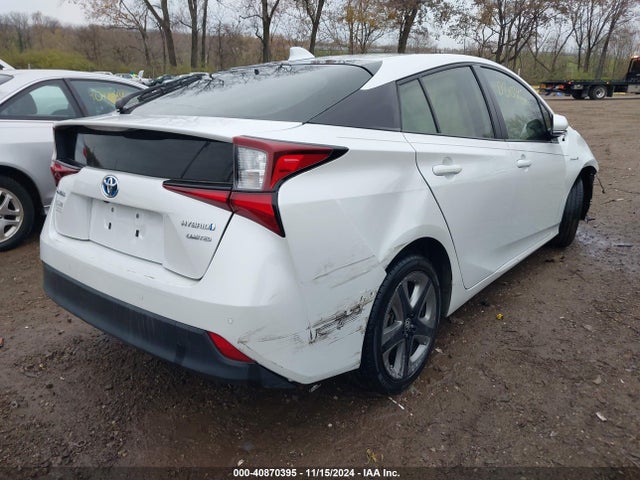 JTDKAMFUXM3137233 Toyota Prius Limited