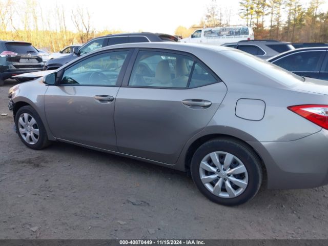 2T1BURHE8GC495565 Toyota COROLLA LE