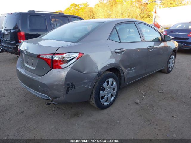 2T1BURHE8GC495565 Toyota COROLLA LE