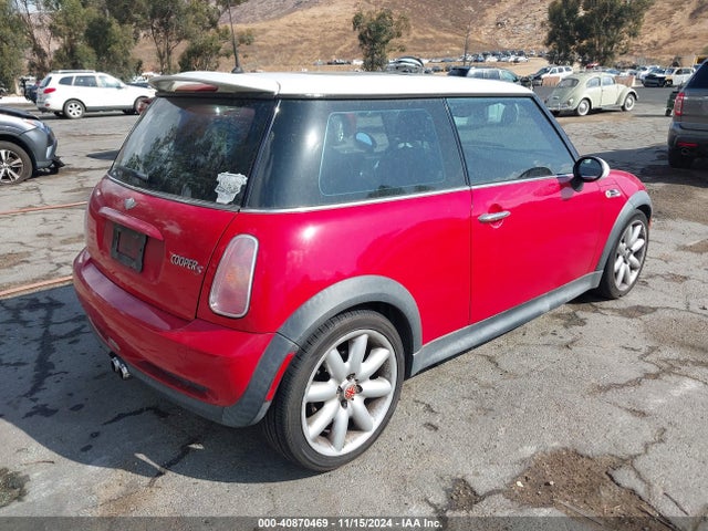 2004 MINI COOPER S WMWRE33474TD79625 Photo 3