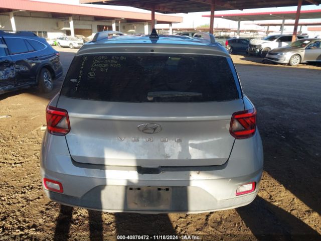 KMHRC8A31NU154296 Hyundai Venue Sel