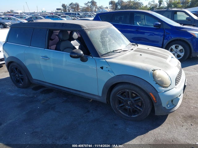 2012 MINI COOPER S CLUBMAN WMWZG3C5XCTY38614 Photo 0