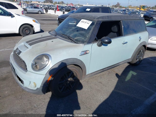 2012 MINI COOPER S CLUBMAN WMWZG3C5XCTY38614 Photo 1