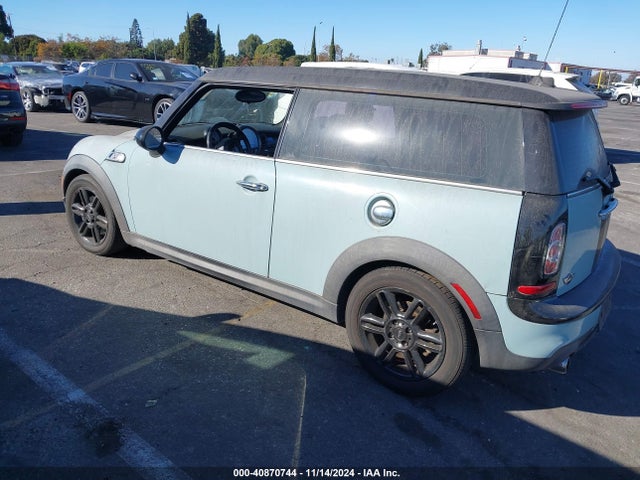 2012 MINI COOPER S CLUBMAN WMWZG3C5XCTY38614 Photo 2