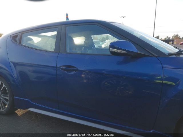 KMHTC6AEXHU309878 Hyundai Veloster Turbo