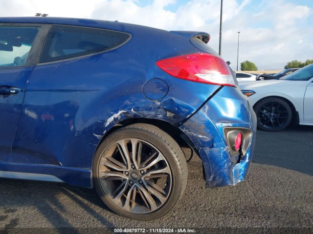 KMHTC6AEXHU309878 Hyundai Veloster Turbo