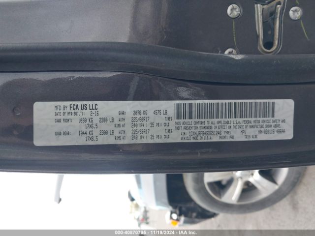 1C4NJRFB4GD651246 Jeep Patriot High Altitude Edition