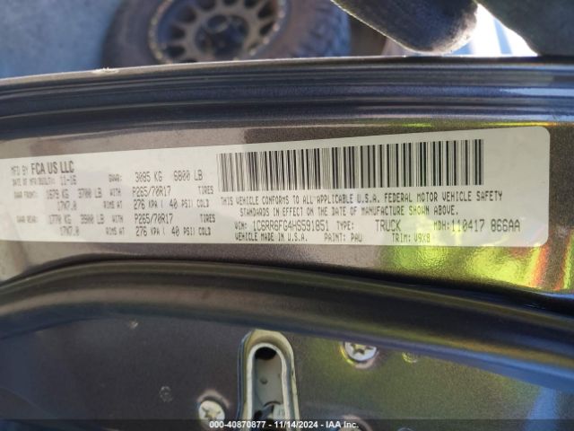 1C6RR6FG4HS591851 RAM 1500 Express  4x2 6'4 Box