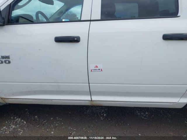 1C6RR7KG8JS221665 RAM 1500 Tradesman  4x4 5'7 Box