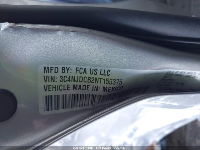 3C4NJDCB2NT155375 Jeep Compass Limited 4x4