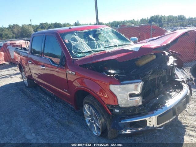 1FTFW1EGXGFA83125 Ford F-150 Platinum