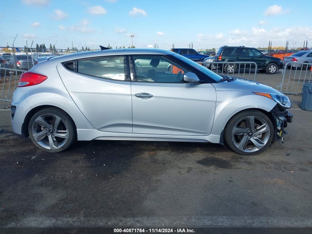 Hyundai Veloster Turbo W/black 2014 KMHTC6AE3EU198375 Image 14