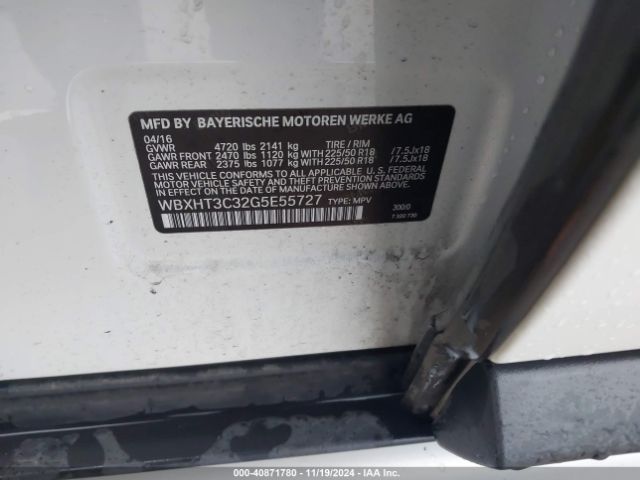 WBXHT3C32G5E55727 BMW X1 Xdrive28i