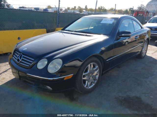 2002 MERCEDES-BENZ CL 500 WDBPJ75J32A028537 Photo 1