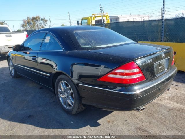 2002 MERCEDES-BENZ CL 500 WDBPJ75J32A028537 Photo 2