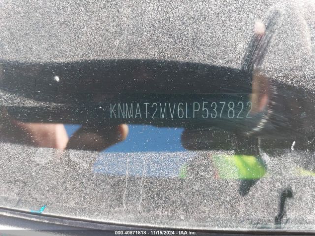 KNMAT2MV6LP537822 Nissan Rogue S Intelligent Awd