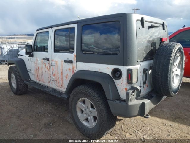 1C4BJWDG0EL233074 Jeep Wrangler Unlimited Sport