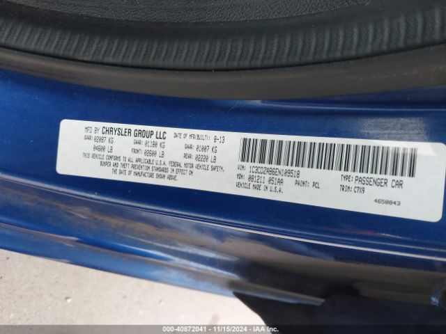 1C3CDZAB6EN109518 Dodge AVENGER SE