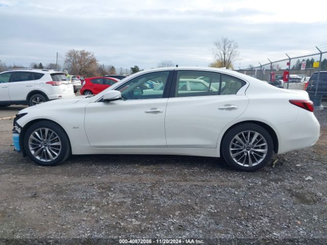JN1EV7AR8JM445726 Infiniti Q50 3.0t Luxe