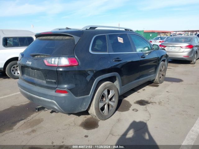 1C4PJLDB1KD455802 Jeep Cherokee Limited Fwd