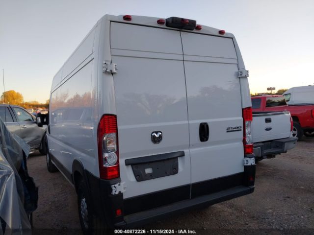 3C6LRVDG6PE535303 RAM Promaster 2500 High Roof 159 Wb