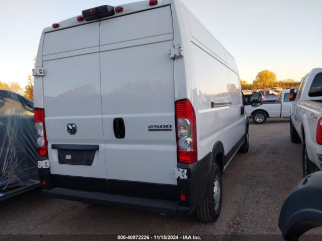 3C6LRVDG6PE535303 RAM Promaster 2500 High Roof 159 Wb