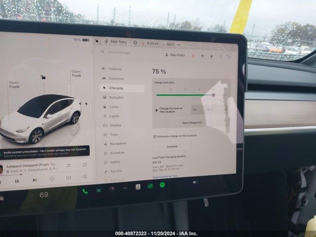 7SAYGDEE4PA078626 Tesla Model Y Awd/long Range Dual Motor All-wheel Drive