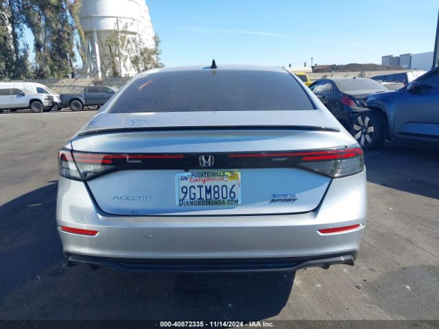 1HGCY2F72PA018494 Honda Accord Hybrid Sport-l