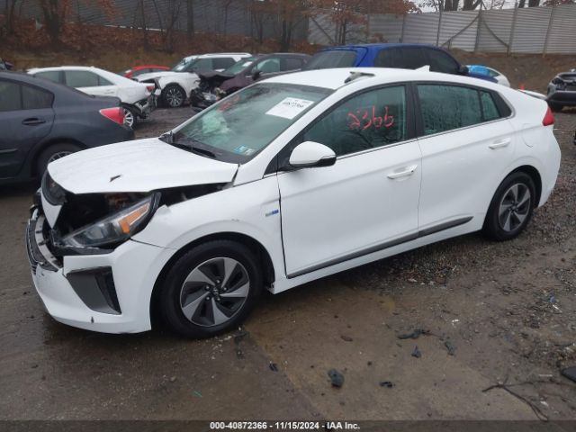 KMHC75LC9KU119362 Hyundai Ioniq Hybrid Sel