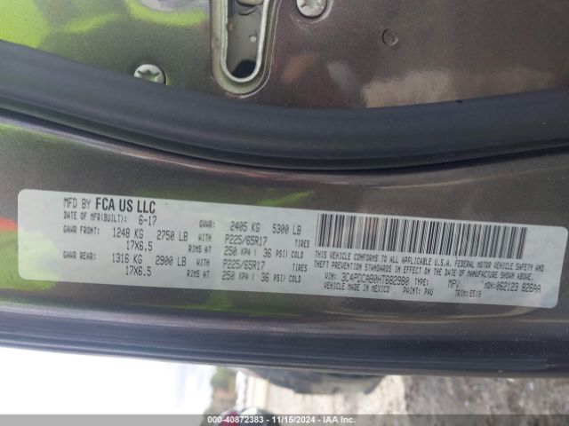 3C4PDCAB0HT682980 Dodge JOURNEY SE