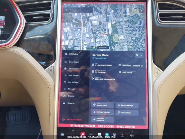 5YJSA1S28FF095962 Tesla Model S 70d/85d/p85d