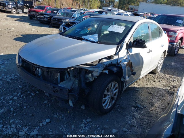 2018 Nissan Sentra Sv მანქანა იყიდება აუქციონზე, vin: 3N1AB7AP2JL661636, აუქციონის ნომერი: 40872699