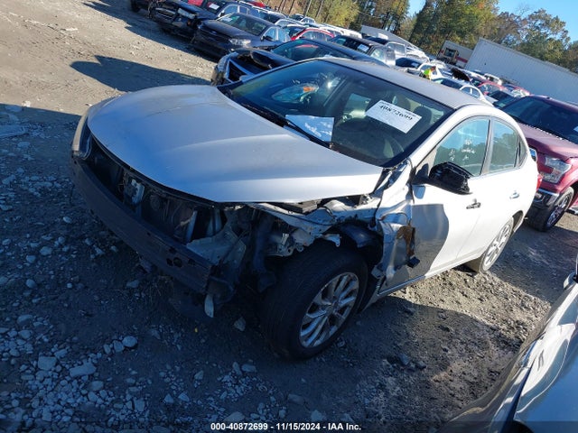 2018 Nissan Sentra Sv მანქანა იყიდება აუქციონზე, vin: 3N1AB7AP2JL661636, აუქციონის ნომერი: 40872699