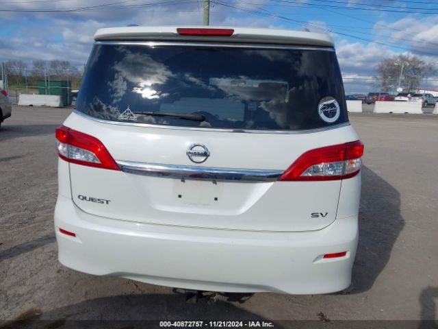 JN8AE2KP2H9165801 Nissan Quest Sv