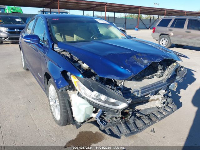 3FA6P0LU7ER163388 Ford Fusion Hybrid Se
