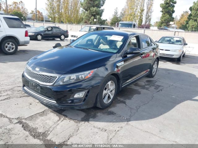 KNAGM4AD0E5063344 KIA Optima Hybrid Lx