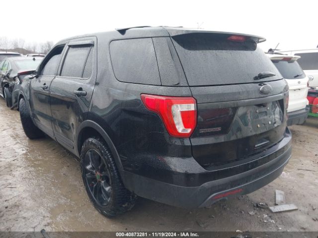 1FM5K8AR3GGA28772 Ford Utility Police Interceptor